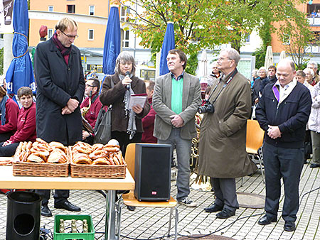 Rückkehr unserer "Nepomukstatue